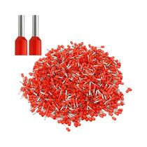 Kit De Terminais De Conexão Isolados 500 Peças Conectores Crimp E0508 E7508 E1008 E1508 E2508