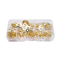 Kit De Terminais De Crimpagem De Cobre 540/300/150PCS Conectores De Fio Redondos Não Isolados