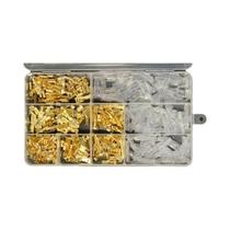 Kit De Terminais De Crimpagem Para Cabos Isolados 120/315/1000 Peças Conector Macho E Fêmea