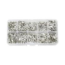 Kit De Terminais De Latão Não Isolados 10 Em 1, 320 Peças, Conectores De Cabo Tipo Anel, Garfo, U E Kit De Terminais De Latão Não Isolados 10 Em 1, 320 Peças, Conectores De Cabo Tipo Anel, Garfo, U E