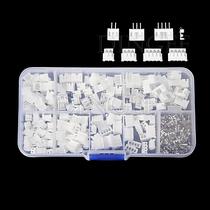 Kit De Terminais PH2.0 Com 450 Peças, Conector JST, Adaptador De Fio Para Impressora 3D 2p 3p 4p Kit De Terminais PH2.0 Com 450 Peças, Conector JST, Adaptador De Fio Para Impressora 3D 2p 3p 4p