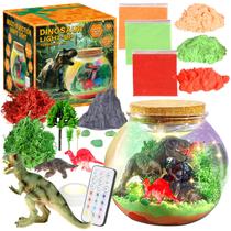 Kit de terrário de dinossauros 7 de julho Dinosaur Kid Painting Crafts Kit de terrário de dinossauros 7 de julho Dinosaur Kid Painting Crafts