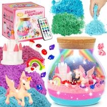 Kit de terrário Doyran Unicorn Light-Up com luz noturna LED