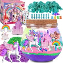 Kit de terrário RONSTONE Uni-Corn com iluminação para meninas de 4 a 12 anos Kit de terrário RONSTONE Uni-Corn com iluminação para meninas de 4 a 12 anos