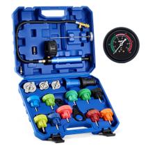 Kit de Testador de Pressão de Refrigeração Orion Motor Tech - 19 Peças com Estojo Kit de Testador de Pressão de Refrigeração Orion Motor Tech - 19 Peças com Estojo