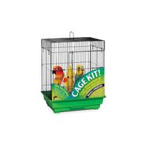 Kit de teto quadrado Bird Cage Prevue Hendryx 91321 preto/verde