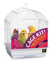 Kit de teto redondo Bird Cage Prevue Hendryx para pássaros pequenos