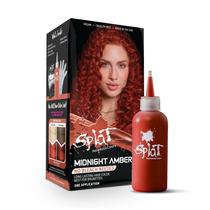 Kit de Tinta para Cabelo Splat Midnight Amber Vermelho Semi Permanente Kit de Tinta para Cabelo Splat Midnight Amber Vermelho Semi Permanente