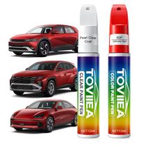 Kit de Tinta para Retoque Automotivo Toviiea Ultimate Red R2P 2 Peças