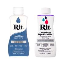 Kit de Tinta para Tecido RIT Color Fixative 236 ml Craft County Kit de Tinta para Tecido RIT Color Fixative 236 ml Craft County
