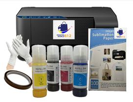 Kit de tinta sem fio para impressora super tanque de sublimação Kit de tinta sem fio para impressora super tanque de sublimação