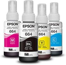 Kit de tintas para impressora 664 - com as 4 cores
