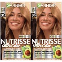 Kit de tintura de cabelo Garnier Nutrisse Ultra Color LC2 Hi-Lift Blonde Kit de tintura de cabelo Garnier Nutrisse Ultra Color LC2 Hi-Lift Blonde