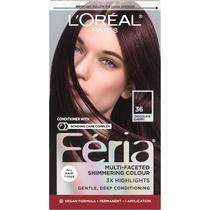 Kit de Tintura de Cabelo L'Oréal Paris Feria - 36 Chocolate Cherry Brown Kit de Tintura de Cabelo L'Oréal Paris Feria - 36 Chocolate Cherry Brown