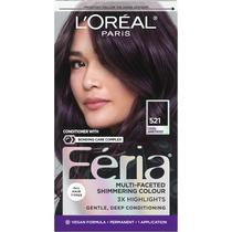 Kit de tintura de cabelo L'Oreal Paris Feria 521 Cool Amethyst