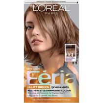 Kit de Tintura de Cabelo L'Oréal Paris Feria B61 Downtown Brown - 2 Unidades