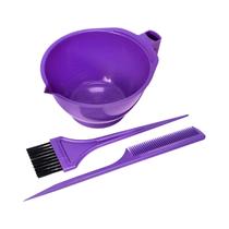 Kit de Tintura para Mechas Tigela Pente e Pincel Santa Clara