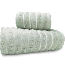 Kit de Toalha 2 Peças Banho e Rosto 100 Algodão 450gm2 Casa Dona