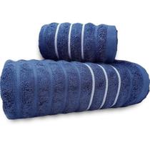 Kit de Toalha 2 Peças Banho e Rosto 100 Algodão 450gm2 Casa Dona