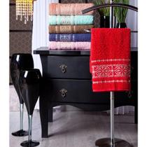 Kit de toalha de banho 3 pç 100% algodão Munique - Mafratex