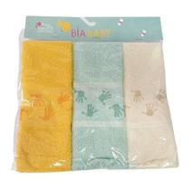 Kit De Toalha De Mão Para Bebe - 10 Unidades - Bia Baby