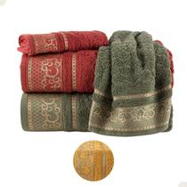 Kit de Toalhas 2 Banhos e 2 Rostos Eudora