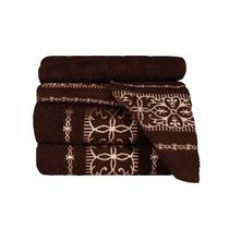 Kit de Toalhas 5 Peças Linha Munique Mafratex - Banho, Rosto e Piso 100% Algodão Maciez Extra