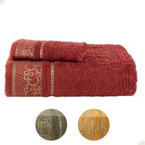 Kit de Toalhas Banho e Rosto Eudora