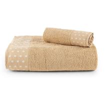 Kit De Toalhas Banho e Rosto Vivaz Avelã