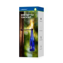 Kit de Tocha para Garrafa de Vinho LANMU para Parede Externa Kit de Tocha para Garrafa de Vinho LANMU para Parede Externa