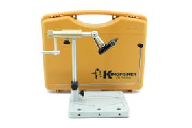 Kit de Torno para Amarrar Moscas Kingfisher Clarkfork com Ferramentas Rotativas Kit de Torno para Amarrar Moscas Kingfisher Clarkfork com Ferramentas Rotativas