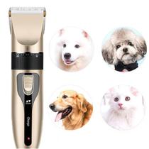 Kit de Tosa para Pets - Corte de Pelo - Ferramentas Profissionais Compatíveis com Cachorros e Gatos
