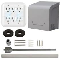 Kit de transferência de energia do gerador Reliance Controls 30A/125V 6 circuitos Kit de transferência de energia do gerador Reliance Controls 30A/125V 6 circuitos