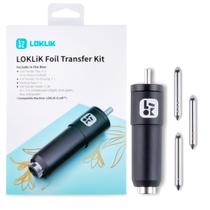 Kit de Transferencia de Foil Loklik - Lamina e 20 Folhas com 5 Cores Kit de Transferencia de Foil Loklik - Lamina e 20 Folhas com 5 Cores