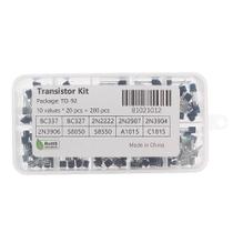 Kit De Transistores Em Massa NPN PNP S8050 S8550 S9012 2N3904 2N3906 C1815 A1015 MJE13001 BC327