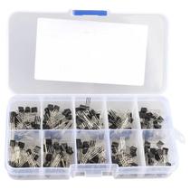 Kit De Transistores Sortidos To92 Com 200 Unidades Kit De Transistores Sortidos To92 Com 200 Unidades