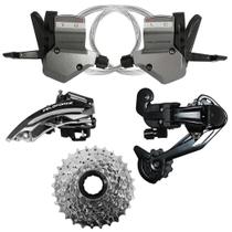 Kit de Transmição Veloforce Câmbio Trocador Catraca 24v 8v Kit de Transmição Veloforce Câmbio Trocador Catraca 24v 8v