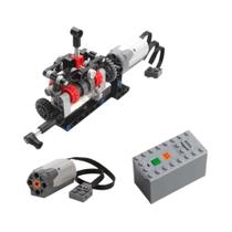 Kit De Transmissão Manual De 4 Velocidades M Funções De Potência Do Motor Blocos De Construção Kit De Transmissão Manual De 4 Velocidades M Funções De Potência Do Motor Blocos De Construção