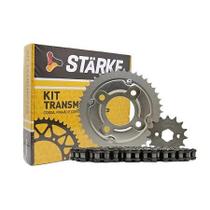 Kit de transmissao starke dafra kansas 150 42t-15t 116l 428h aço 1045