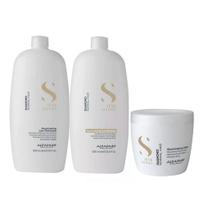 Kit de Tratamento Alfaparf Semi Di Lino Diamond Illuminating Grande Kit de Tratamento Alfaparf Semi Di Lino Diamond Illuminating Grande