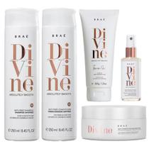 Kit De Tratamento Braé Divine Absolutely Smooth 5 Produtos