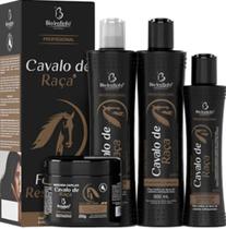 Kit De Tratamento Capilar Cavalo De Raça Completo 4 Produtos - Bio Instinto