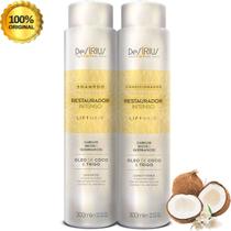 Kit De Tratamento Capilar Com Proteína Da Seda 600Ml