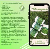 Kit de tratamento cronograma capilar+ pré-poo 100% naturais e artesanais Kit de tratamento cronograma capilar+ pré-poo 100% naturais e artesanais