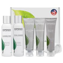 Kit de tratamento da acne para cuidados com a pele exposta com ácido salicílico 2,5%