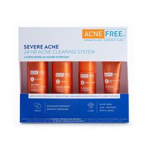 Kit de tratamento de acne, livre de acne severa, 24 horas de limpeza