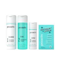 Kit de tratamento de acne Proactiv 3 Step com adesivos para espinhas de 90 dias