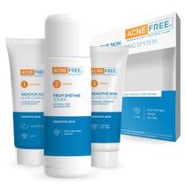 Kit de tratamento de acne sem acne em 3 etapas com ácido salicílico 24 horas Kit de tratamento de acne sem acne em 3 etapas com ácido salicílico 24 horas