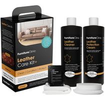 Kit de tratamento de couro Furniture Clinic Leather Cleaner + Cream Kit de tratamento de couro Furniture Clinic Leather Cleaner + Cream