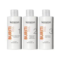 Kit de tratamento de queratina brasileira Kerazon Professional 60mL